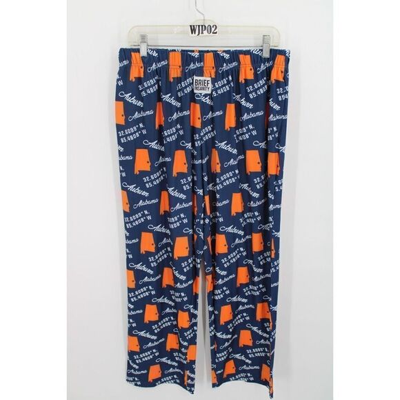 Brief Insanity Lounge Pants Auburn Alabama Latitude Longitude Coordinates... - Picture 1 of 7
